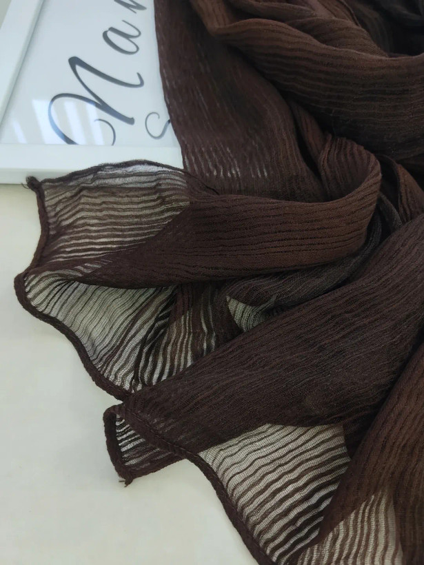 شال نخ ابریشم میله ای وارداتی