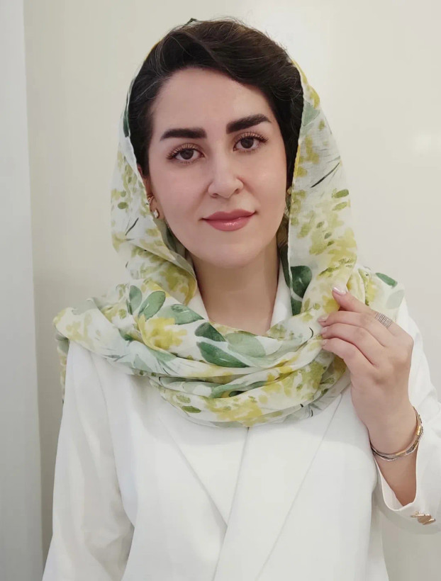 شال های طرح دار برند trf