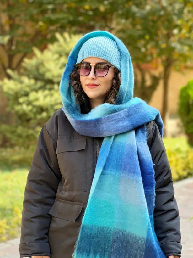 بیگ اسکارف پشمی موهر وارداتی