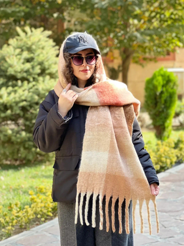 بیگ اسکارف پشمی موهر وارداتی