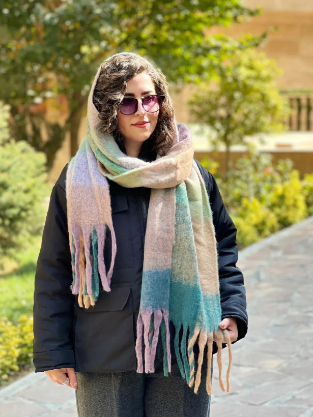 بیگ اسکارف پشمی موهر وارداتی