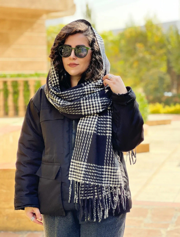 شال موهر چهارخونه وارداتی