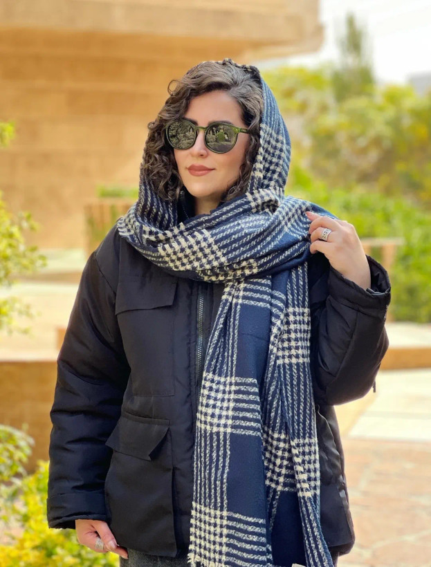 شال موهر چهارخونه وارداتی