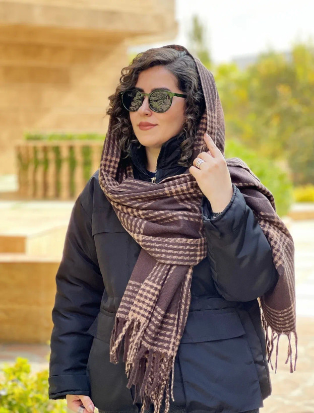شال موهر چهارخونه وارداتی