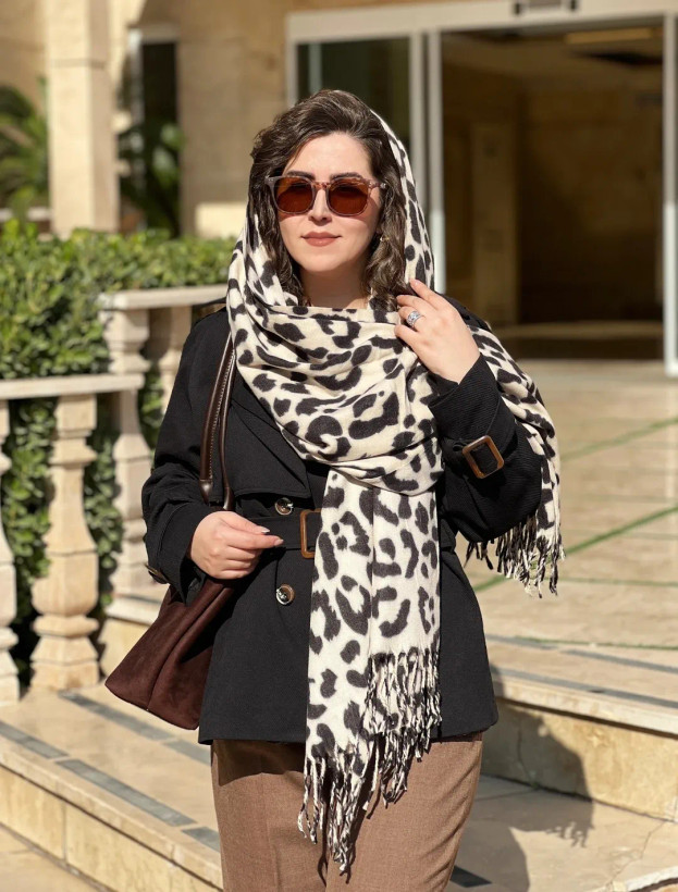 شال پلنگی موهر وارداتی
