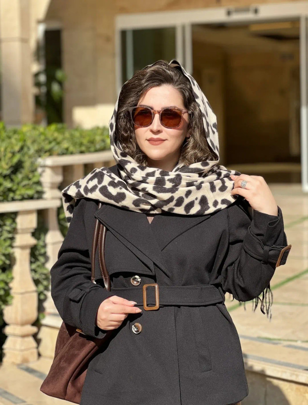 شال پلنگی موهر وارداتی