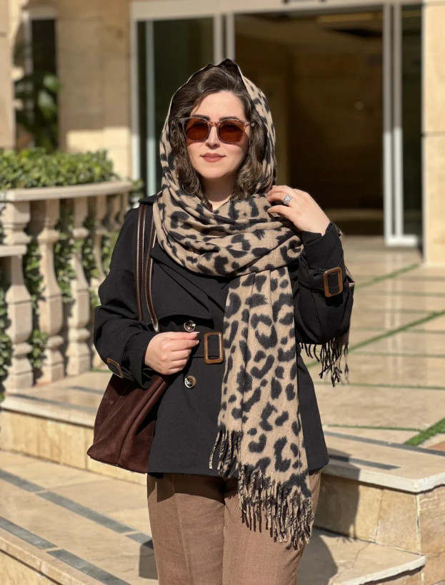 شال پلنگی موهر وارداتی