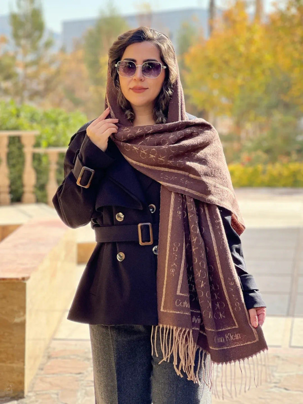 شال موهر طرح کلوین کلاین