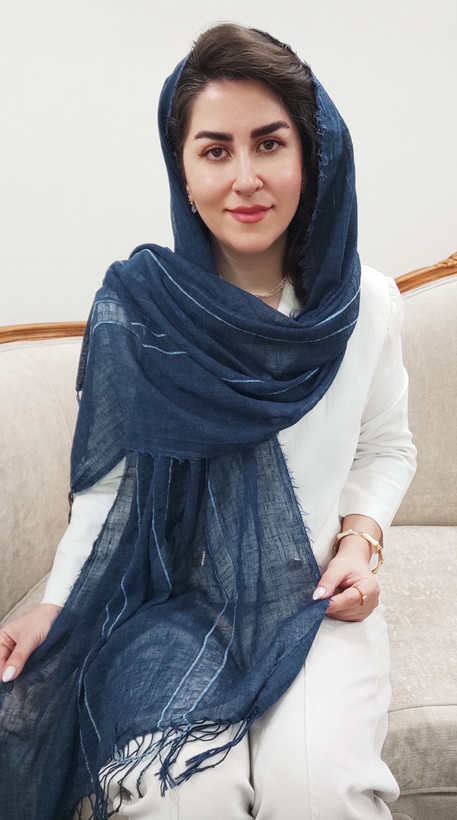 شال لینن نخ سنگشور زارا