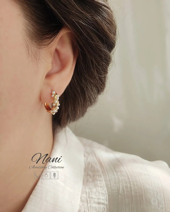 گوشواره مرواریدی ژوپینگ