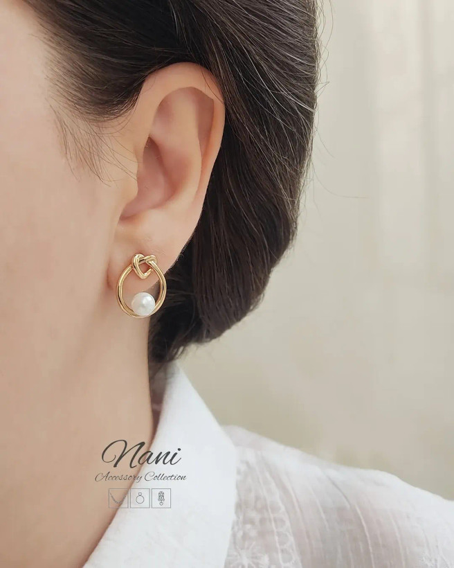 گوشواره مرواریدی ژوپینگ