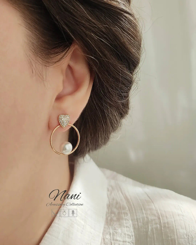 گوشواره مرواریدی ژوپینگ